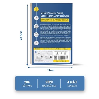 Sách - Muốn thành công nói không với trì hoãn