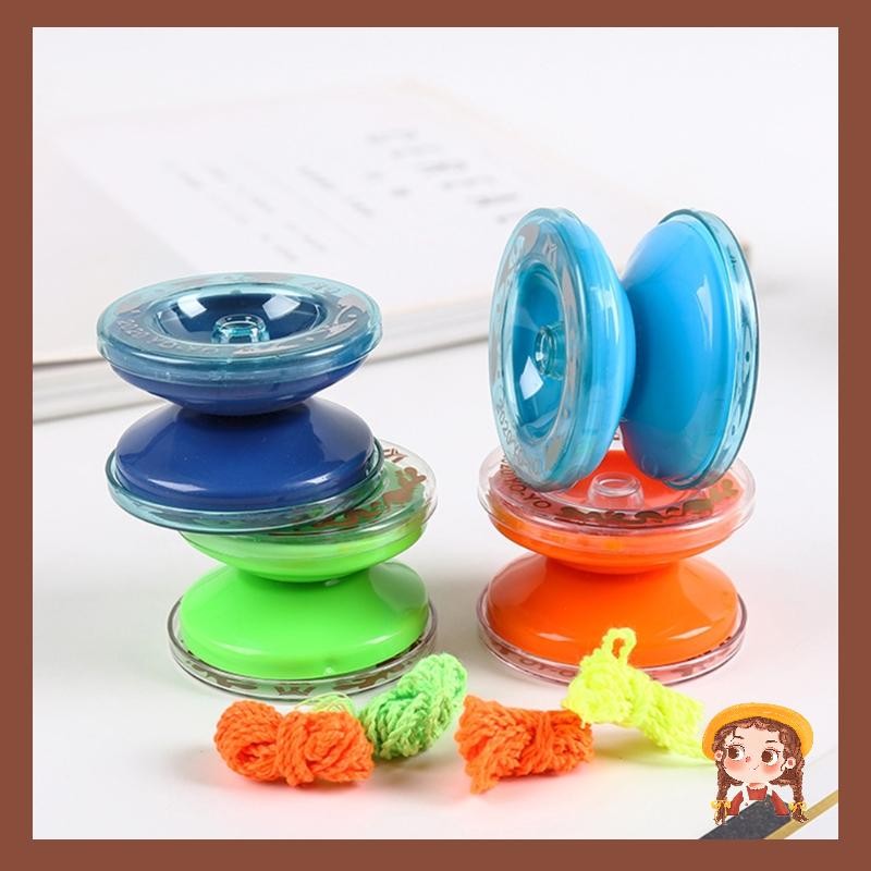 Li Cổ Điển Yo-yos Đồ Chơi Magic Yo Yo Yo Cho Trung Tâm Hoạt Động Dây Nhựa Cho w Mạnh Mang Trục Màu Sắc Ngẫu Nhiên Cậu Bé