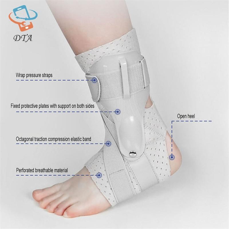 [Dta] Vòng chân nẹp mắt cá chân Braceanti-Frature Double Nẹp băng có thể điều chỉnh nén VN