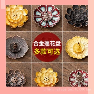Hương Sen Chủ Đề Dính Hương, Phụ Kiện Hợp Kim Đa Năng Sáng Tạo Trà Lễ Đồ Trang Trí Hương Dính Colle