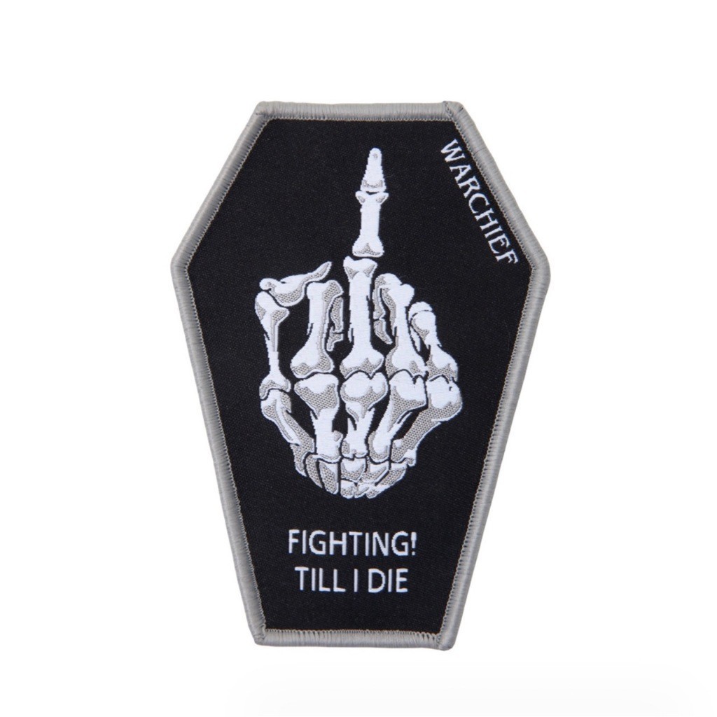 Patch_velcro tactical Fighting! Till I Die_Warchief