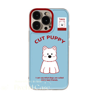 Ins Hàn Quốc Phim Hoạt Hình Nhật Bản Vỏ Chó Con Dễ Thương Tương Thích Cho iPhone 11 15 14 13 12 Pro Xs Max XR X 7 8 6 6s Plus SE Vỏ Điện Thoại TPU Mềm Ốp Lưng Bảo Vệ Chống Sốc