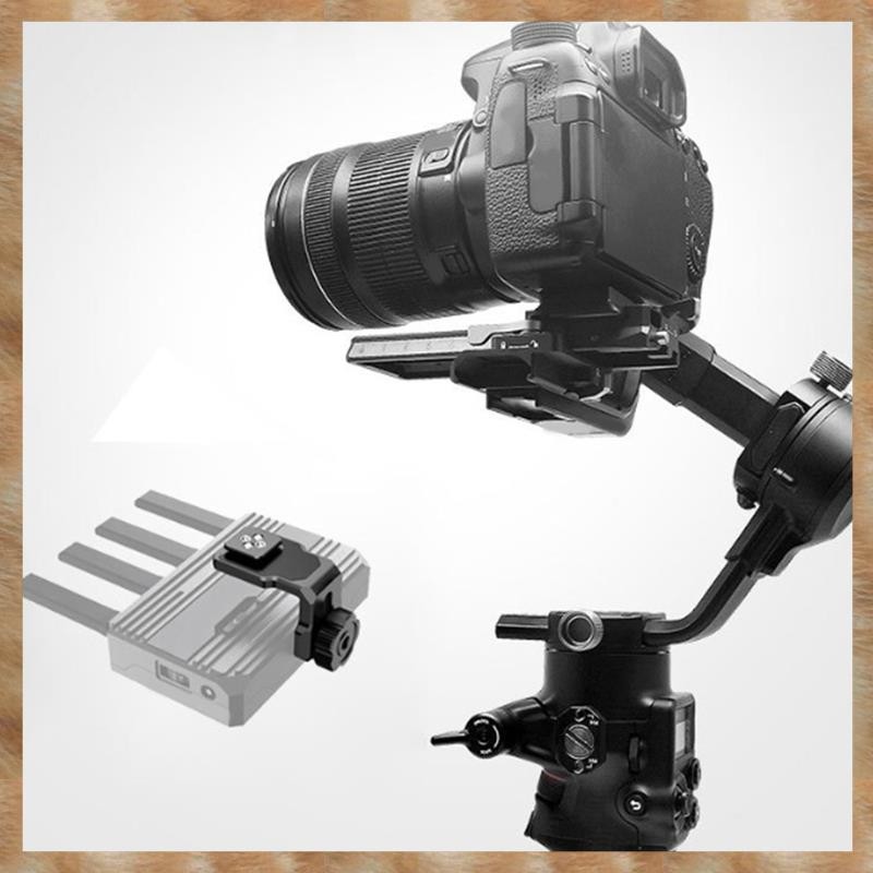 [S Z] Giá đỡ tấm đế hộp số không dây với giá đỡ giày lạnh 1 / 4 cho CineView HE / SE / Quad cho RS2 / RSC2 / RS3 / RS3pro