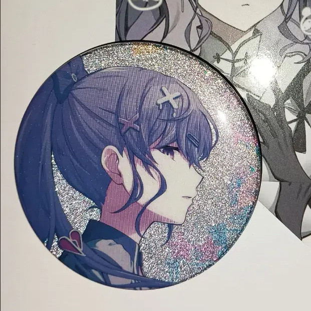 Pjsk Project Sekai Flash Huy hiệu 58mm Men Pin, Eina Soun, Kanade Yoisaki, Mizuki Akayama, Ý tưởng quà tặng, Huy hiệu Doujinshi