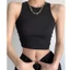 Áo Thun Ba Lỗ Nữ Kiểu Dáng Croptop Ôm Trọn Body, Phiên Bản CHILLIN SUMMER A513899
