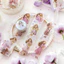 Enwei 37.5mm * 2m [Bó hoa Girl Series] Tạp chí đáng yêu Băng keo PET Washi Băng Scrapbooking Chất liệu Sổ lưu niệm Bộ sổ lưu niệm