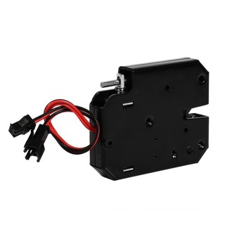 [Giao hàng từ Việt Nam] Khóa điện từ tủ NEATDWELL, Khóa chốt điện DC 12V 2A bằng đồng, Công nhân khóa điều khiển điện màu đen bằng thép Carbon di động