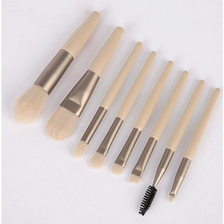 -Set 8 Cọ Trang Điểm Lông Mềm Giá Rẻ Tiết Kiệm