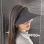 Mũ trống KANGN, Mũ che nắng chống nắng UV chống nắng Mũ vành che rộng, vải Nylon thoáng khí Mũ chống nắng khô nhanh mùa hè