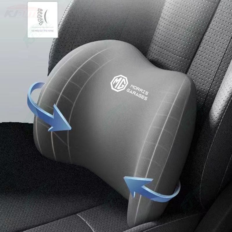 【 Gối tựa đầu & thắt lưng 】 MG Giảm mệt mỏi - Bảo vệ cổ & vai - Lõi xốp nhớ - Đồng hành lái xe tối ưu cho MG3 MG5 MG6 MG7 EP Pluse MG TF ZR ZS ES HS GS Morris 3