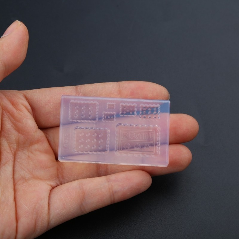 Wellb DIY Đúc Dụng Cụ Nướng Bánh Mini Món Tráng Miệng Pha Lê Nhựa Dính Khuôn Bánh Kẹo Chocolate Khuôn Silicon