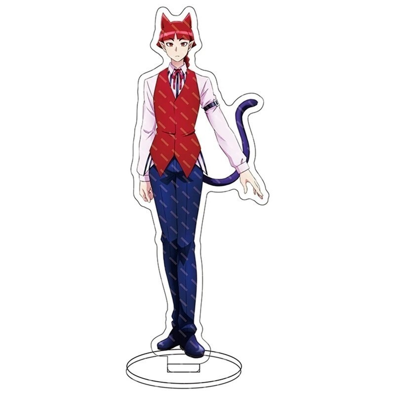 Mô hình Standee Welcome To Demon-School Iruma Kun Clara Amelie Kalego Acrylic ư1 Phụ kiện trang trí để bàn góc học tập
