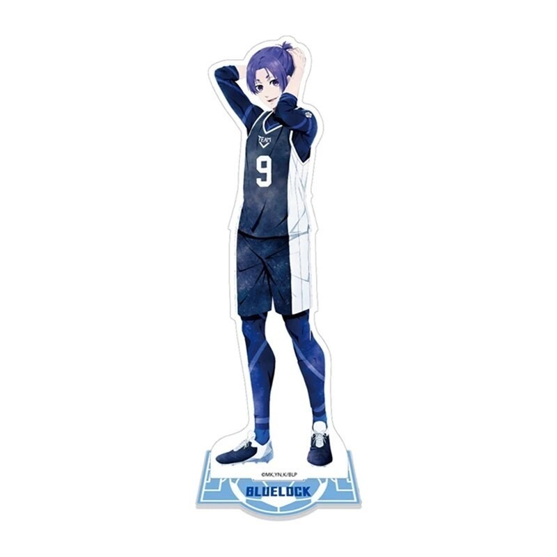 Mô hình Standee Blue Lock Isagi Nagi Meguru Chigiri Reo Sae Itoshi Rin Baro 36 Phụ kiện trang trí để bàn góc học tập