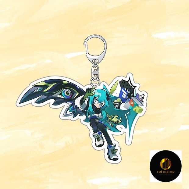 Móc khóa keyring LIÊN QUÂN ver SONIC in hình Arena of Valor game anime chibi quà tặng dễ thương