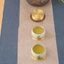 Đế lót ly cốc bằng đồng DELMER, Trang trí nội thất Đế lót ly bằng đồng chịu nhiệt, Bàn trang trí trung tâm Tấm lót cốc tròn bằng kim loại Thanh uống nước