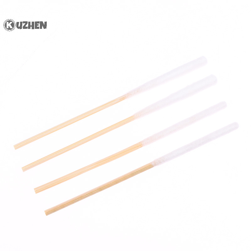 Kuzhen 30 Chiếc Túi Tre Cotton Stick Swabs Buds Với Đầu Cotton Dài Cho Lông Mày Môi Đường Chân Mày Hình Xăm Vĩnh Viễn Mỹ Phẩm Trang Điểm HOT