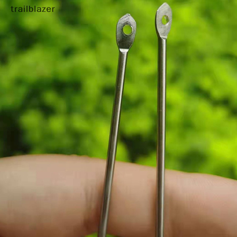 Trailblazer Thép không gỉ Hai Lớp Ô Móc Mực Bạch Tuộc Câu Cá Jig Móc Mới