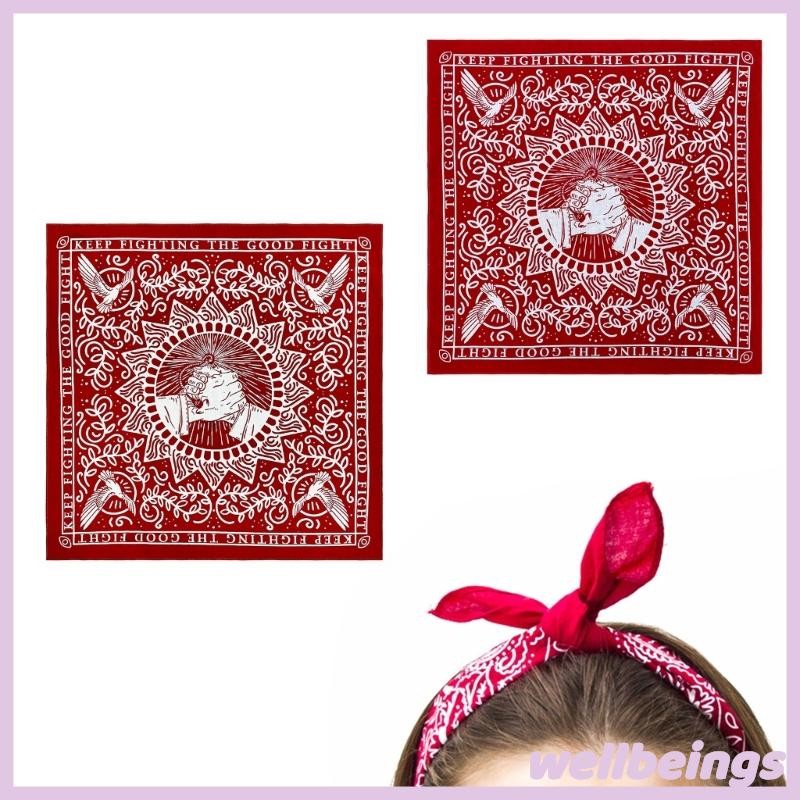 Wellb Nhiều Chức Năng Kerchiefs In Hiphop Chụp Ảnh Khăn Trùm Đầu Nhẹ Cho Xe Máy Người Hâm Mộ