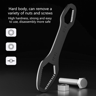 Cờ lê đa năng HL 8-24mm Tự thắt chặt Bảng cờ lê kính có thể điều chỉnh
