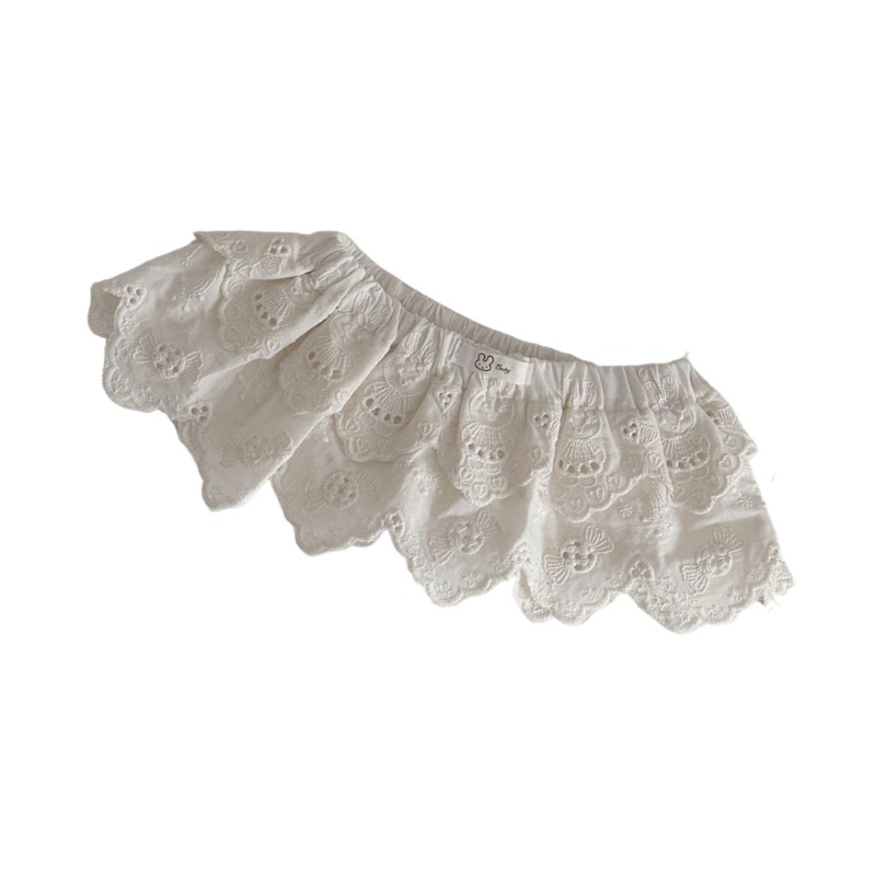 XGB Ren Thêu Váy Cotton Trang Phục Tập Đi Váy Tulle Sơ Sinh Váy Tulle