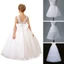 GAVESTO Girls Petticoat Crinoline, Váy Crinoline ngắn màu trắng, Phụ kiện đám cưới 1 / 2 / 3 Vòng hoa Phụ kiện váy trẻ em