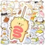 Set 100 Miếng Dán Sticker Trang Trí Điện Thoại | Máy Tính | Nhật Ký - Chống Thấm Nước - GÌ CŨNG IN
