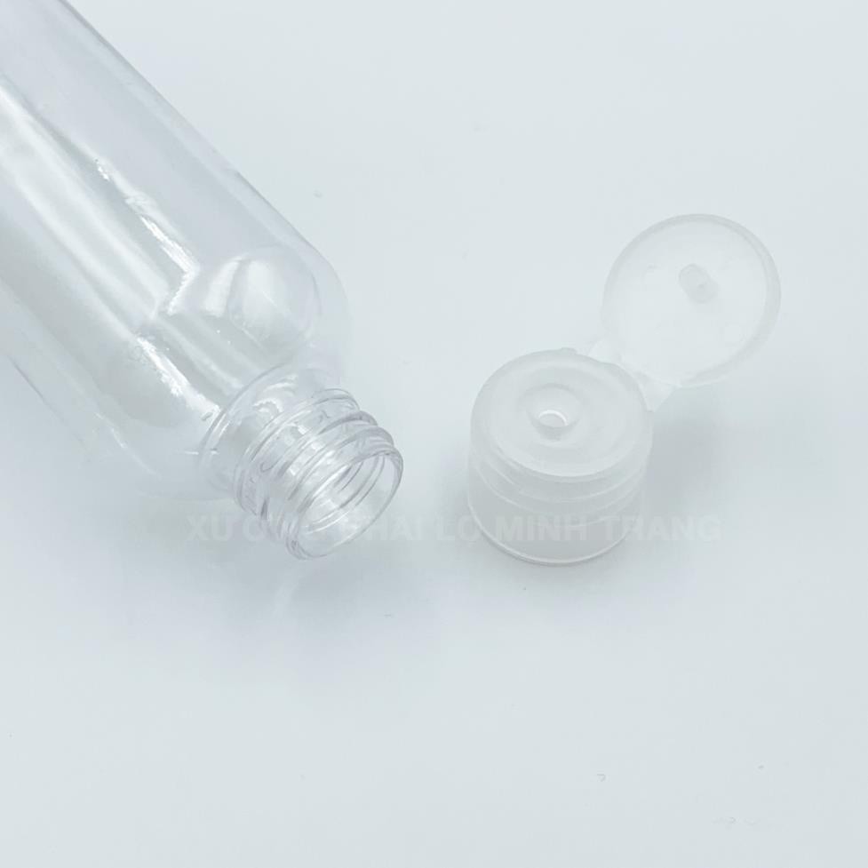 Set 10 Vỏ Chai Lọ Nhựa Pet Nắp Bật [5ml-100ml] Chiết Gel Rửa Tay, Dầu Gội, Sữa Tắm TOOL