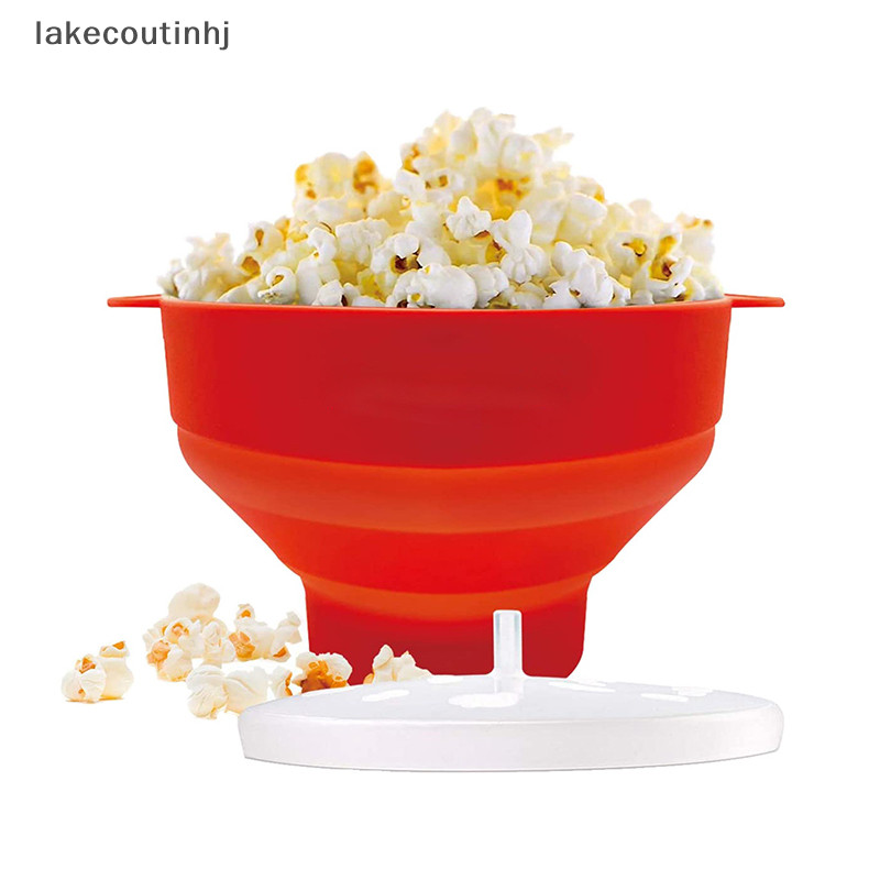 Lu Bếp Lò Vi Sóng Bắp Rang Bát Xô Silicon DIY Popcorn Maker Có Nắp Chip Món Ăn Trái Cây Chất Lượng Cao Dễ Dàng Dụng Cụ Bắp Rang tinhj