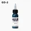 Mực xăm WANYEDI, 30ML Màu thực hành hình xăm nâu đen, Đỏ tươi Xanh tím Hồng trắng Xanh sắc tố hình xăm