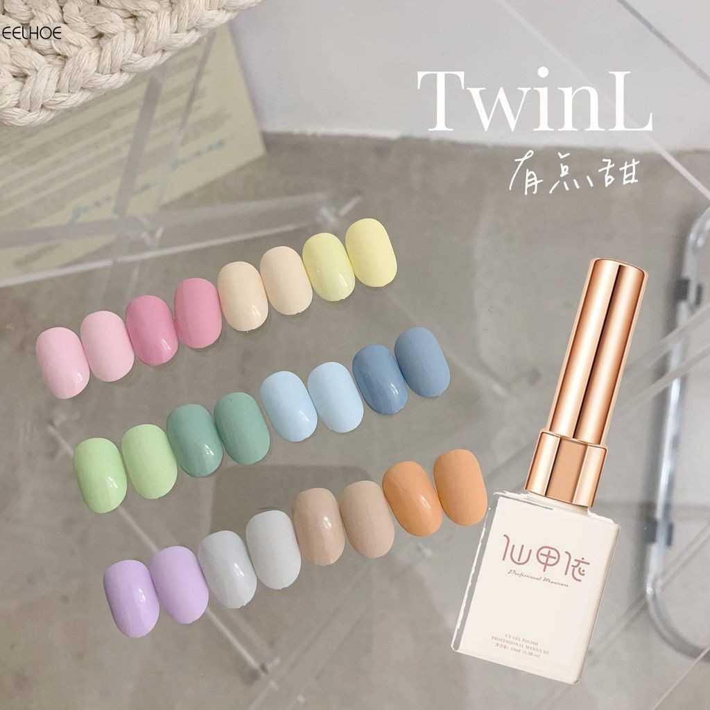 Xeijayi Macaron Series Gel Sơn Móng Tay Màu Kẹo Màu Sắc Trắng Tay Lâu ...