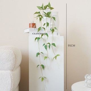 Cành lá rủ 3 nhánh trang trí  dài 85 cm CEVERIA chất liệu nhựa và lụa.