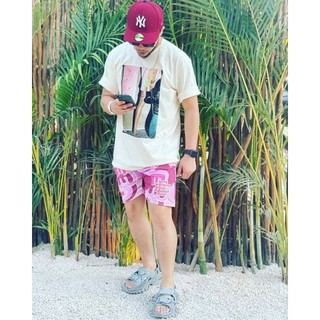 Ee Quần Short Thể Thao Mỹ Eric Emmanuel Mùa Hè Dạo Phố Thể Dục Thông Thường Lỗ Khô Nhanh Hip-Hop Quarter Quần Đi Biển Nam
