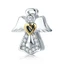 Bamoer 925 Sterling Sliver Charm Chính Thống Phục Sinh Ngày Chúa Giêsu Thánh Giá Thiết Kế Kinh Thánh Mặt Dây Chuyền Phụ Kiện Cho Vòng Tay Quà Tặng Cho Nam Nữ BSC313