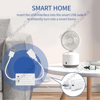 1 Cái Tuya USB Công Tắc Thông Minh Bộ Điều Khiển WIFI Ngắt Đa Năng Hẹn Giờ Cuộc Sống Thông Minh Cho Thiết Bị USB Cho Alexa Google Home