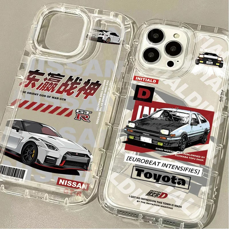 Dành Cho Xiaomi Redmi Note 13 12 Pro Plus 5G 9 Pro Max 11 Pro 10 4G 12 Turbo 9s Anime Ban Đầu D Xe Mềm Silicon Trong Suốt