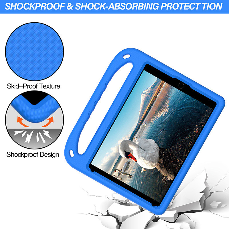 Ốp lưng EVA an toàn cho trẻ em cho iPad 11 A16 Air Air2 Pro 9.7 Air3 10.5 Air4 Air5 10.9 iPad 10.2 iPad 5 6 7 8 9 10th Gen Pro 11 2020 2022 Vỏ máy tính bảng chống sốc