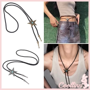 Vòng Cổ Choker Bằng Da Mặt Ngôi Sao Thời Trang Cho Nam & Nữ