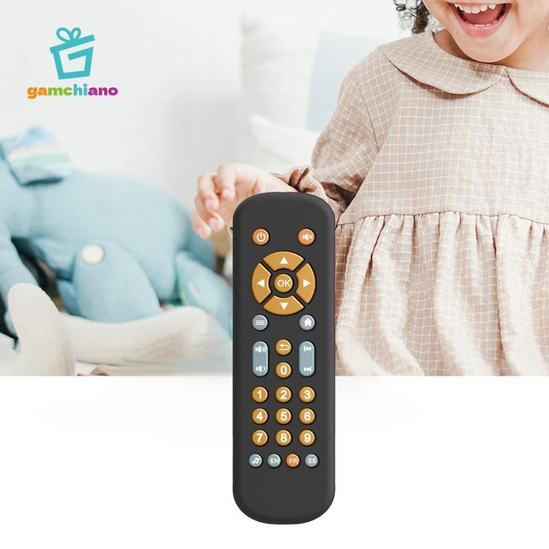 Gamchiano Điện Thoại Giả Vờ Playset Giáo Dục Âm Nhạc TV Bộ Điều Khiển Cho Trẻ 6-12 Tháng Tập Đi Bé Gái Bé Trai Món Quà Tốt Nhất