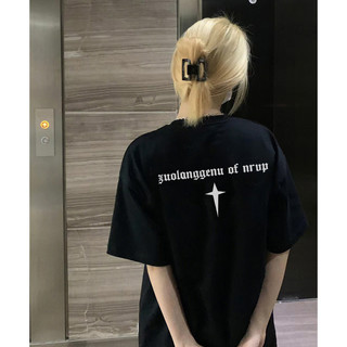 HIIXIIVI 100% Cotton Tay Ngắn Oversize Unisex Áo Thun Plus Size Người Phụ Nữ Tee Baggy Hoạt Hình Áo