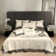 Bộ Chăn Ga Gối Chất Liệu Phi Lụa Óng Mịn Không Nhăn Không Xù - MemMinbedding Luxury