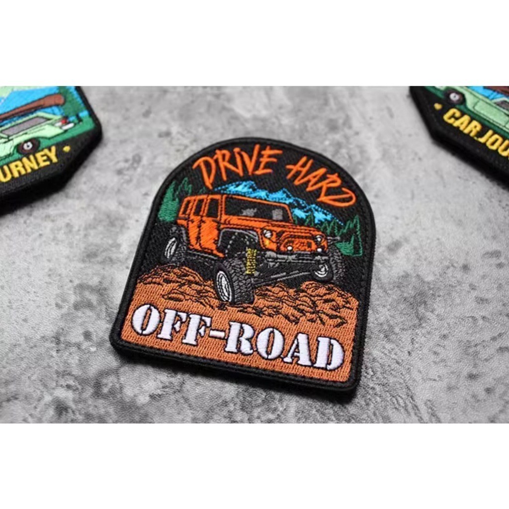Patch_velcro dã ngoại_OFF ROAD_xe địa hình