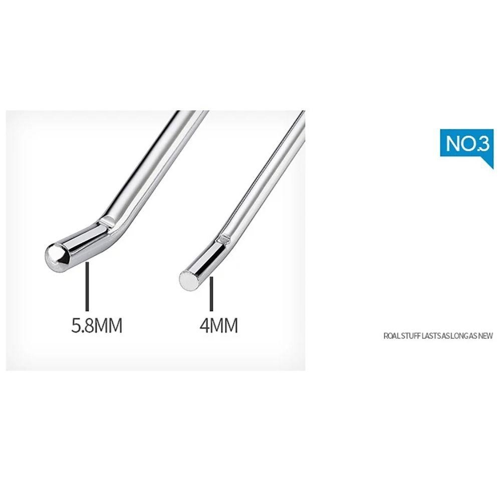 MARGREDY 1 Cái Móc Dây Đơn, Dụng Cụ Phần Cứng Móc Treo Tường Thép, Vít Móng Tay Bền Chốt Búa Kìm Phụ Kiện Điện Thoại Di Động Hiển Thị Móc Bảng Lỗ Lewelry