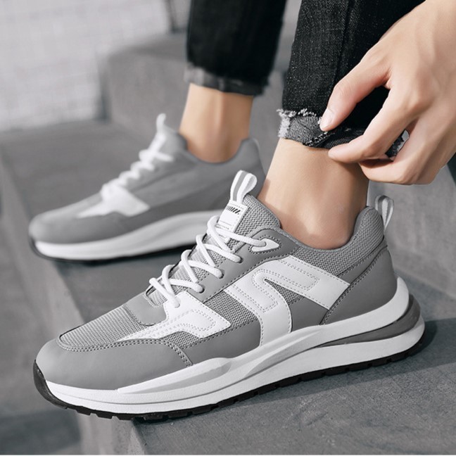 Giày Nam Chạy Bộ Đa Năng Với Đế Giày Mềm Mại