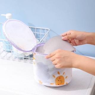 Túi Giặt MEGOCE, Túi Giặt Lưới Máy Giặt, In Quần Áo Di Động Sắp Xếp Có Thể Gập Lại Túi Giặt Nhà