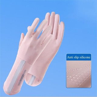 Găng tay chống nắngDWELLCO - đàn hồi Ice Silk, chống trượt, lý tưởng cho hoạt động thể thao