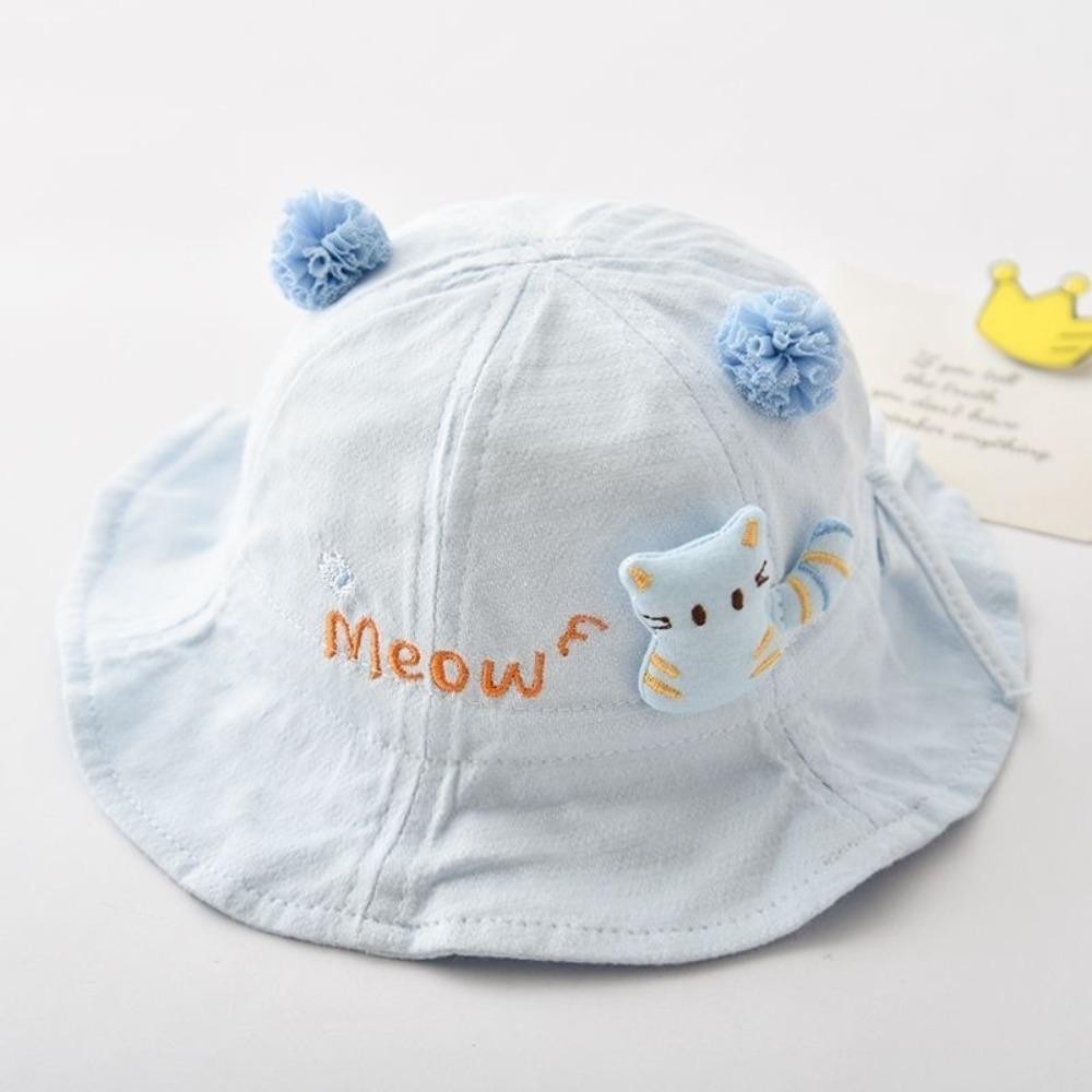 Mũ Cotton EDIWANY, Mũ Bé Gái Hoạt Hình, Mũ Xô Mềm Mại Xuân Hè