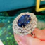 ❤ Nguyên Bản Đa Phong Cách Sang Trọng Sapphire Series Thiết Kế Phong Cách Phù Hợp Với Nhẫn Sang Trọng Nữ Sapphire Trang Sức