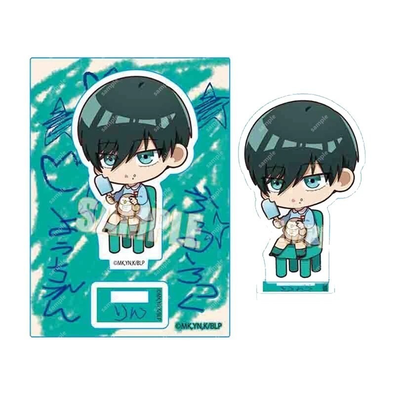 Mô hình Standee Blue Lock Isagi Nagi Meguru Chigiri Reo Sae Itoshi Rin Baro 42 Phụ kiện trang trí để bàn góc học tập