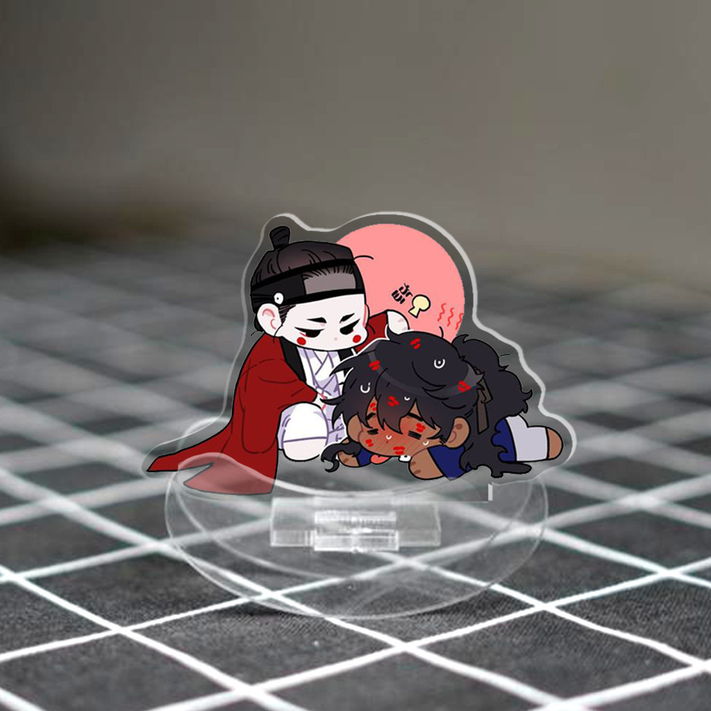Móc khóa, mô hình standee, Tranh kính Hổ ái tử đằng Taming the tiger Beom x Ahn Geumhu Manhwa BL Phụ Kiện