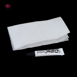 Hwetr Polywatch Dụng cụ sửa chữa Kính nhựa Đánh bóng chà nhám Nhãn dán mới